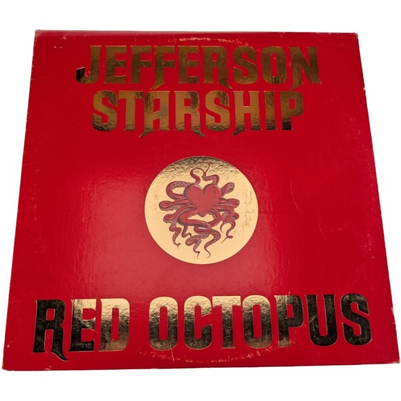 Other - Jefferson Starship - Red Octopus Lp (Us 1975 Grunt Bfl1-0999) Embossed Cover